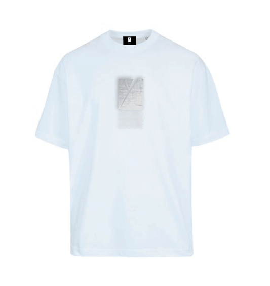 T-Shirt over size bianca con Logo Antonio Martino Couture Antonio Martino Couture